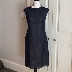 Tahari linen dress